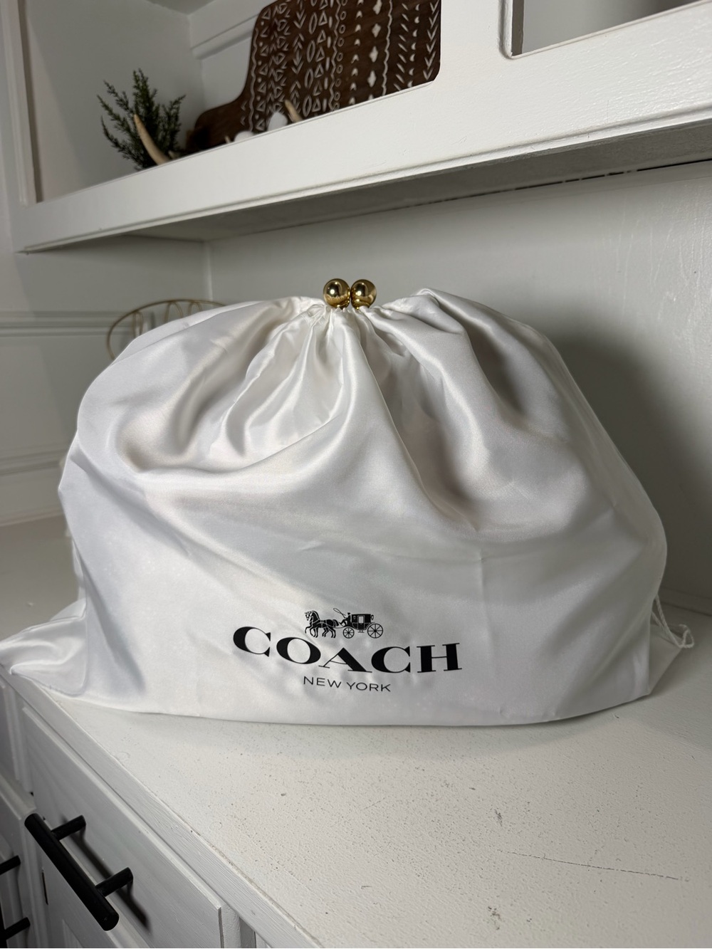 Coach NWT Signature Jacquard Large Kisslock Frame Shoulder Bag Purse CCE08 - Picture 12 of 12